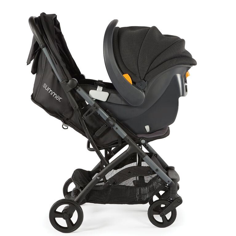 Summer 3Dpac CS Compact Fold Stroller -Black Grey