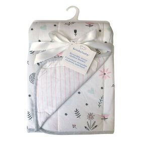 Koala Baby - Jersey Quilt Blanket Pink