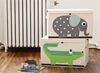 3 Sprouts Toy Chest Elephant - Grey