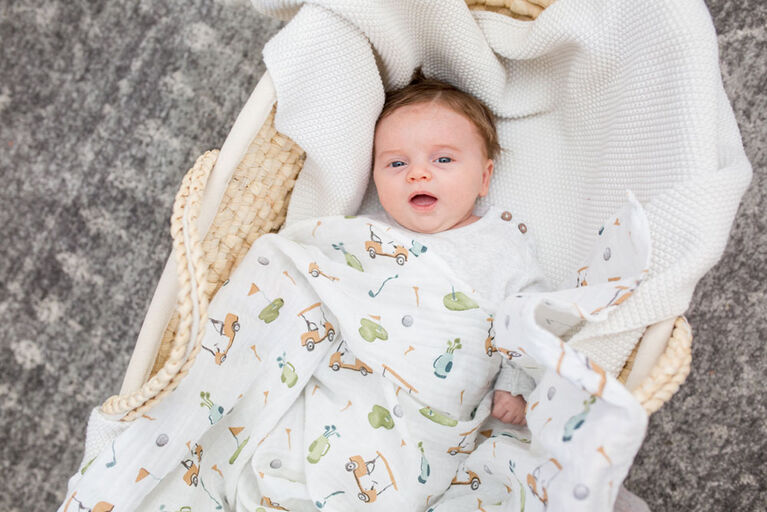Lulujo Golf Swaddle Blanket Babies R Us Canada