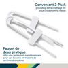 Safety 1st verrou coulissant pour armoire paquet de 2.