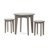 Ensemble table ronde et tabourets pour enfants Geo  de Forever Eclectic, gris pimpant