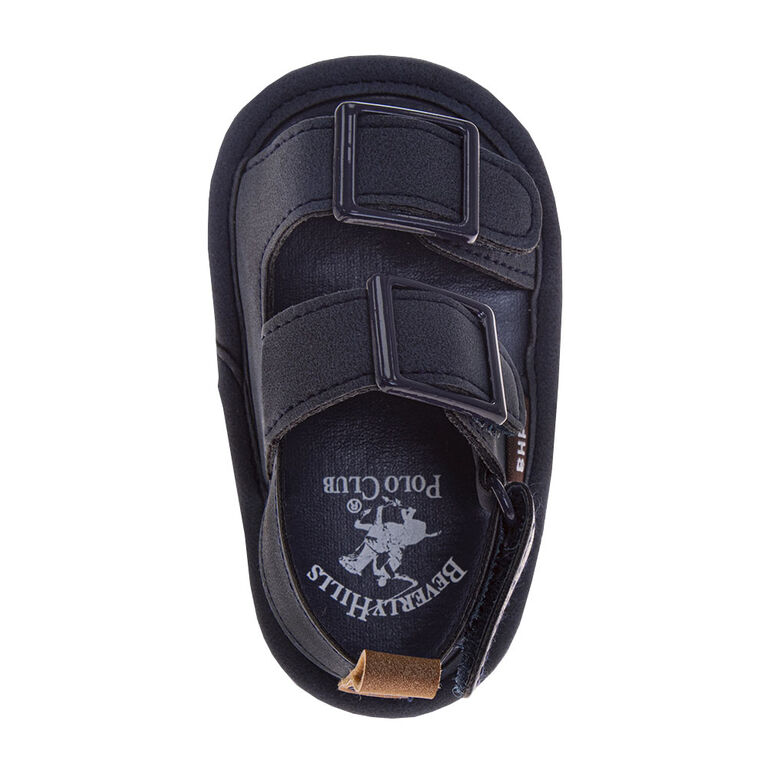 Sandale &Agrave; Bout Ouvert Bleu Marine Taille 3