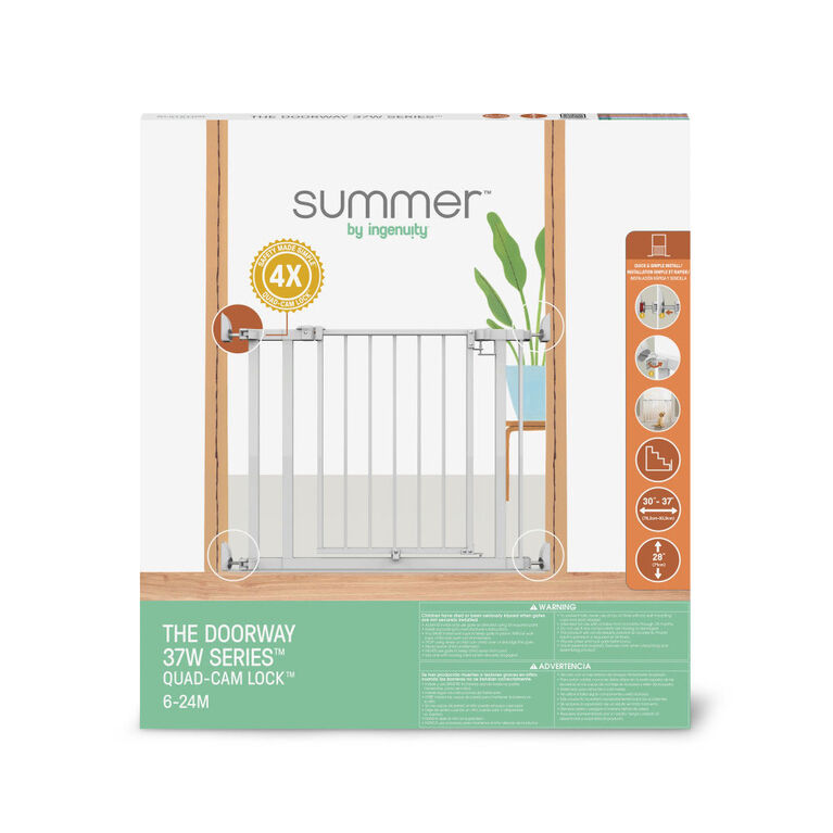 Summer by Ingenuity The Doorway 37W Series with Quad Cam-Lock