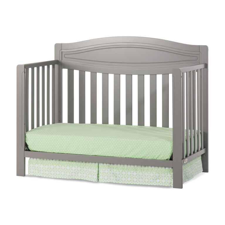 Lit bébé convertible 4-en-1 Dresden - Grise froide Lit bébé convertible 4-en-1 Dresden - Grise froide