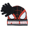 Spider-Man Hat And Glove Set Black And Red