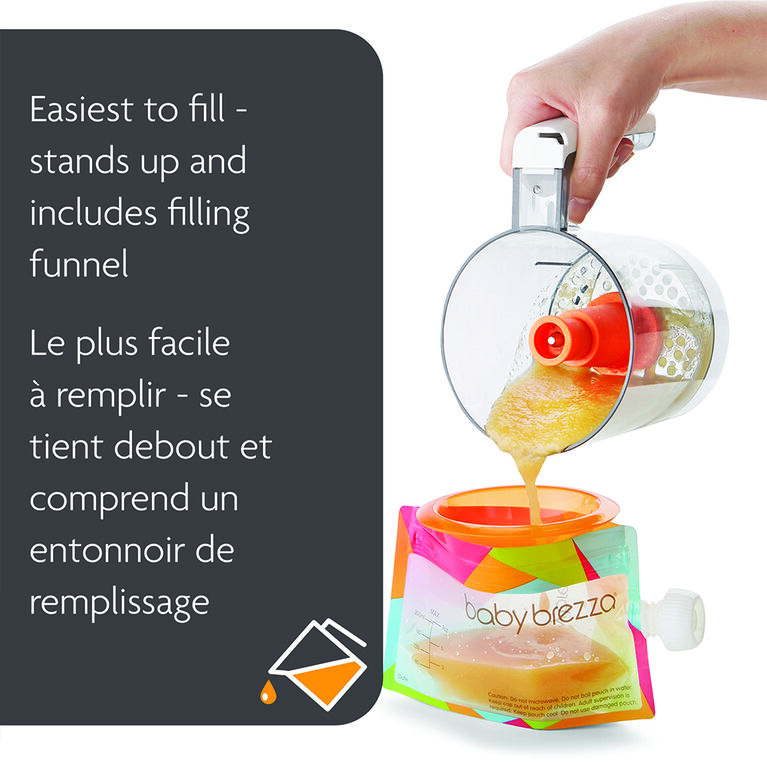 Baby Brezza 10Pack Food Pouches Babies R Us Canada