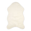 The Peanutshell Faux Fur Throw - Ivory