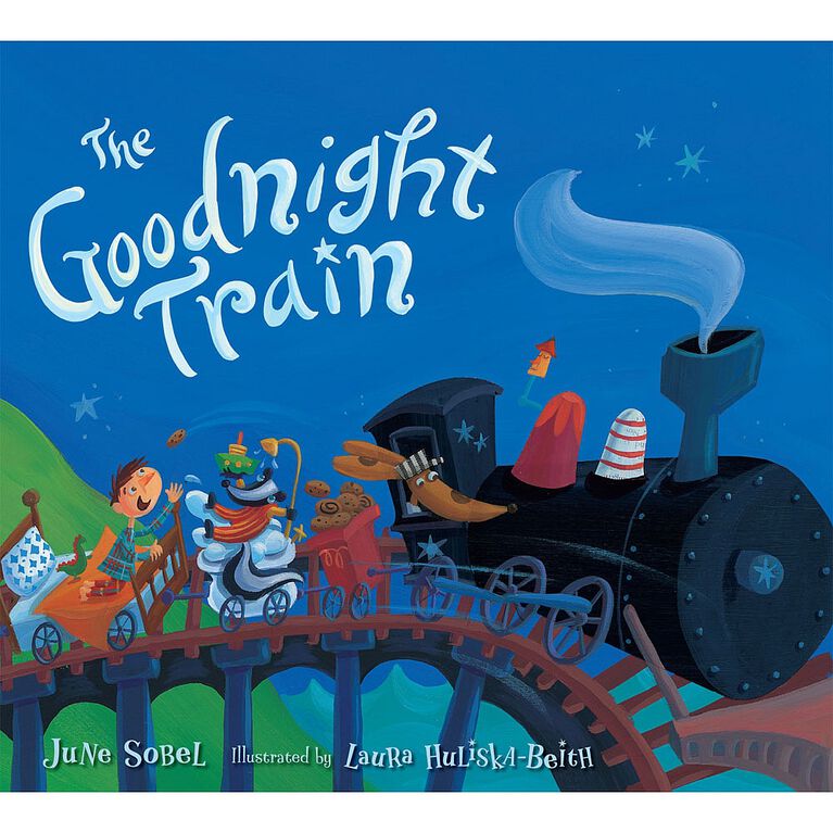 The Goodnight Train Board Book - English Edition