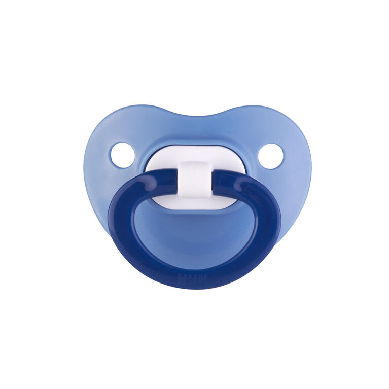 NUK Orthodontic Pacifier, 6-18 Months, 2 Pack, Assorted Colors