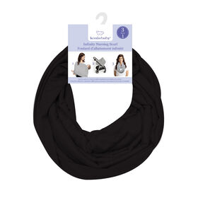 3-In-1 Nursing Scarf Black