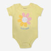 Rococo Bodysuit Yellow "Adorable" Flower Print