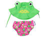 Zoocchini - Swim Diaper & Hat Set - Frog - Large