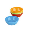 First Essentials by NUK Bunch-a-Bowls, Assorted Colours, 4-Pack