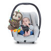 Bright Starts Slingin' Sloth Travel Buddy On-the-Go Plush Attachment