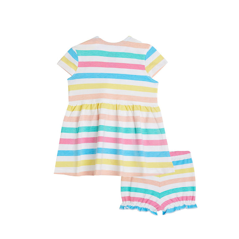 earth by art & eden Olive Dress- 3 months