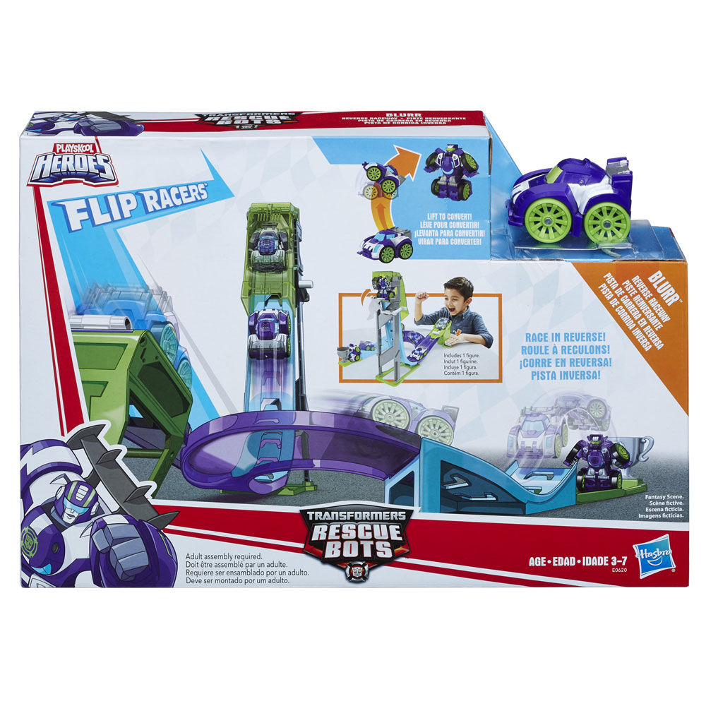 Playskool heroes transformers rescue bots flip racers store