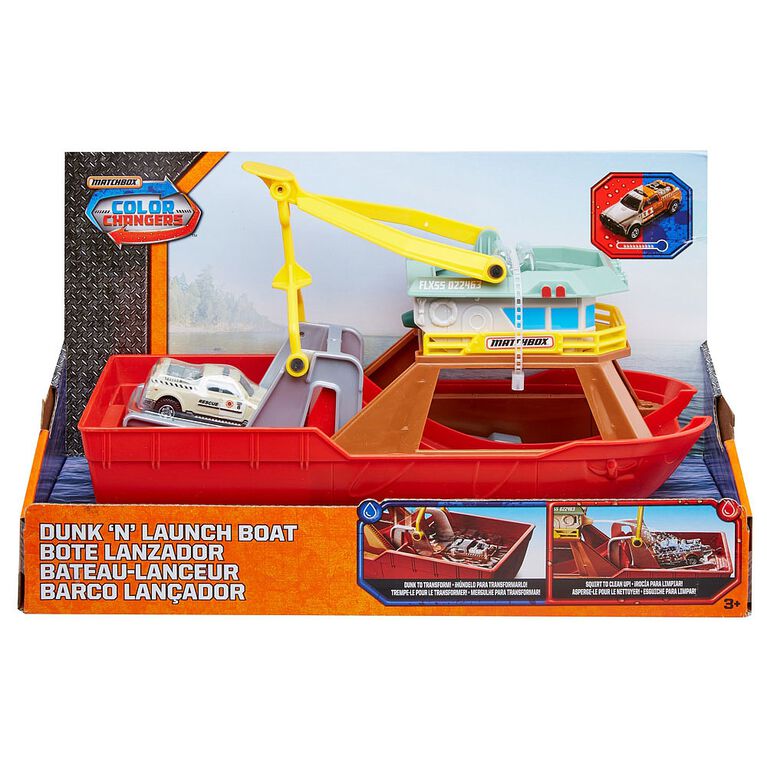 Matchbox Dunk ‘n' Launch Boat Toys R Us Canada