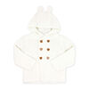 Baby Mode 2 Piece Hooded Knit Set:Cream