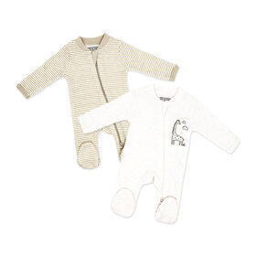 Dormeuse à mitainese Naturelle : beige prématuré