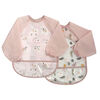 Koala Baby - 2 Pk Smock Bib Rose Zen Friends