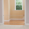 Safety 1st Wide and Sturdy Sliding Metal Gate - White