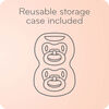 NUK Pacifier Genius Sz 1 2Pack Space Ast