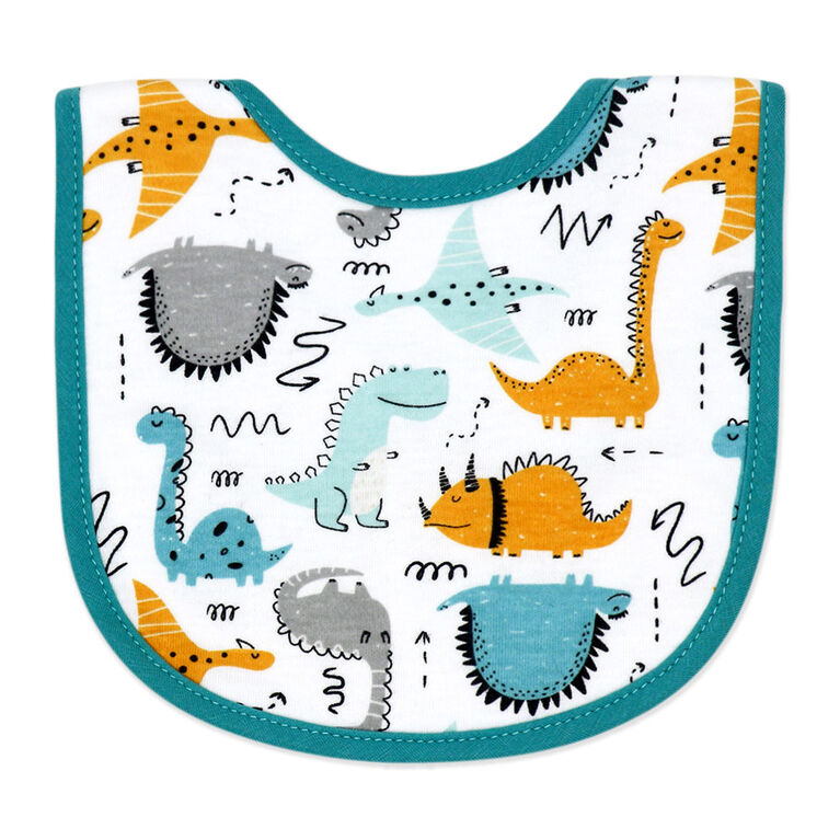 Baby Mode  5 Piece Accessory set : Teal Dinosaur