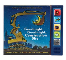 Goodnight  Goodnight Construction Site Sound Book - Édition anglaise