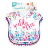 Bumkins - SuperBib 3 Pack - RainDrops, Pink Chevron, Umbrella