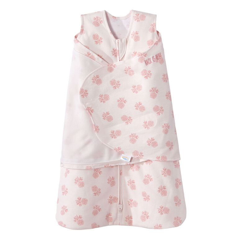 HALO SleepSack Swaddle - Coton - Blush Rose - Nouveau Nee.