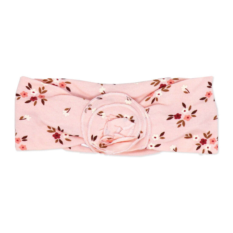 Baby Mode 3 Piece Jumper Set: Rose Floral 3-6M