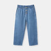 pantalon à enfiler en jean, 12-18m - bleu