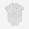 Rococo Bodysuit Print Dino 0/3M