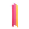 Silikids - Resusable Silicone Straws - 6 Pack - Red Ombre