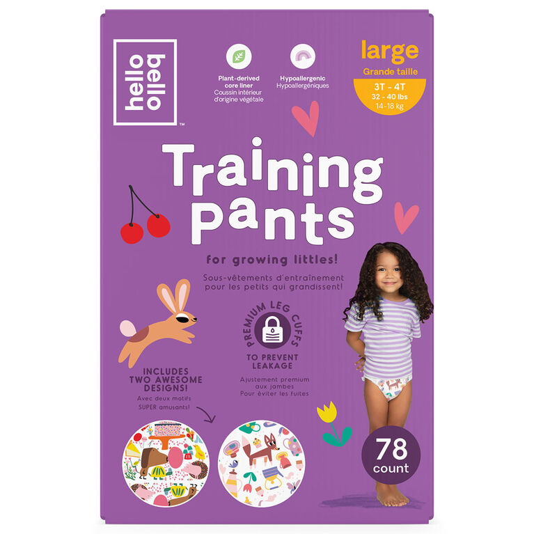 Hello Bello Training Pants Sugar/Tea 3T - 4T