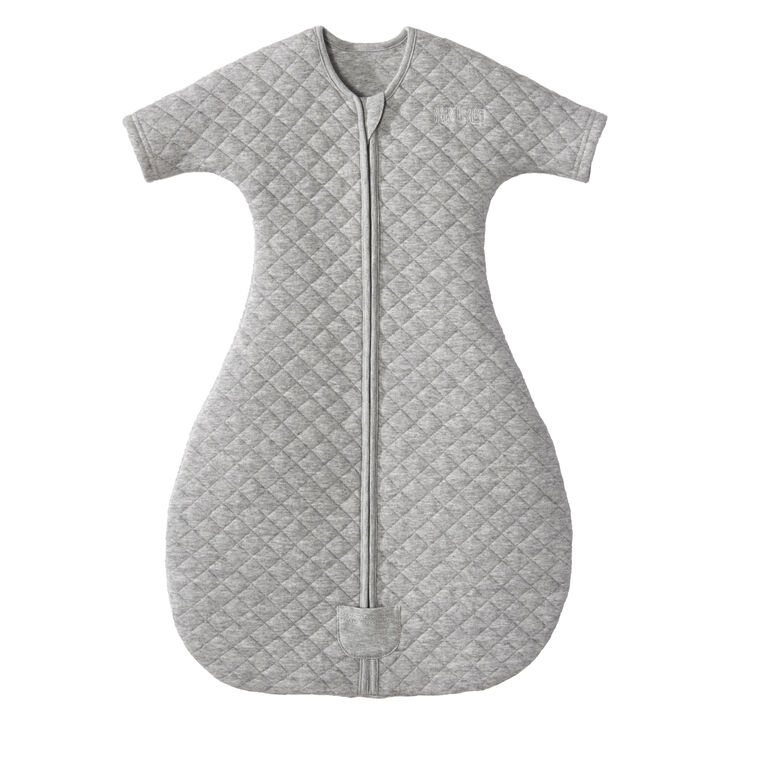 HALO SleepSack Easy Transition - Cotton - Gray  Small 3-6 Months