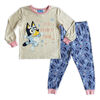 Bluey 2 Piece Pajama Set - Off White/Blue 4T