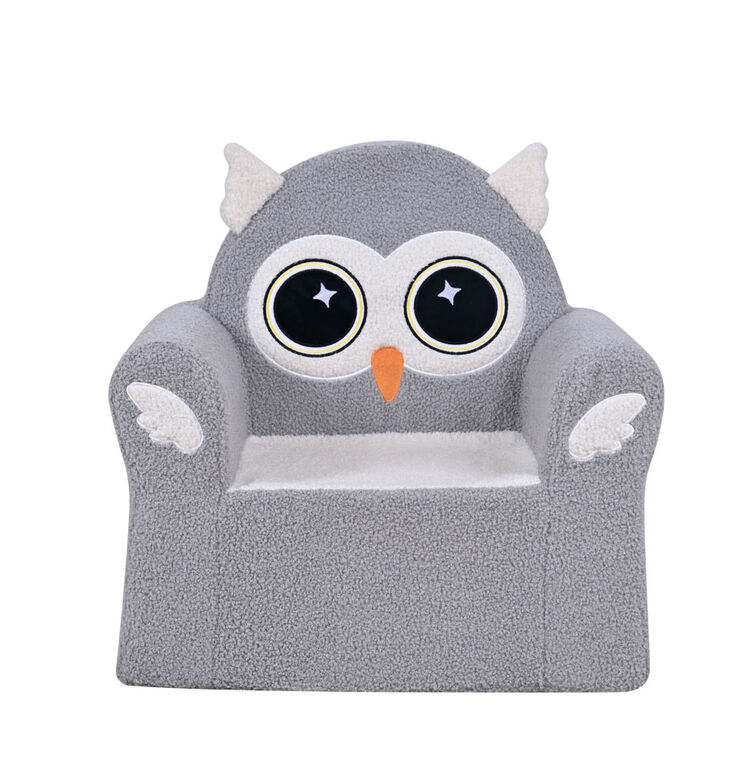 Little Loungers Kids Plush Chair - Owl