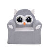 Little Loungers Kids Plush Chair - Owl