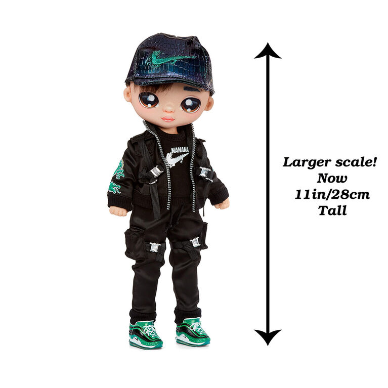 Na Na Na Surprise Teens Fashion Doll - Parker Scorch, 11" Soft Fabric Boy Doll, Dragon Inspired