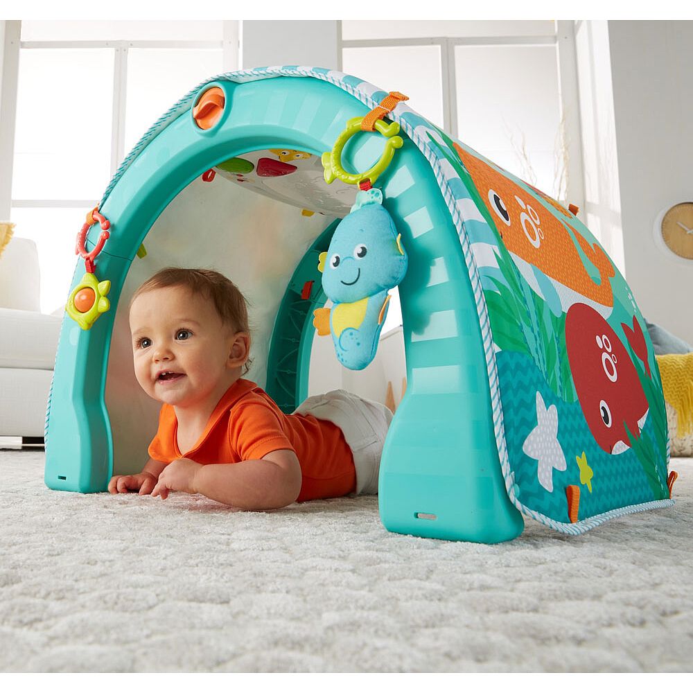baby crawling activity center