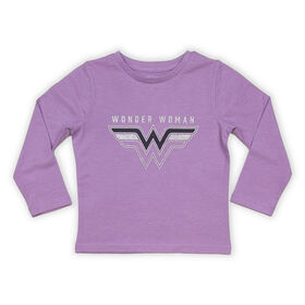 Wonder Woman - T-shirt à manches longues - Lilas