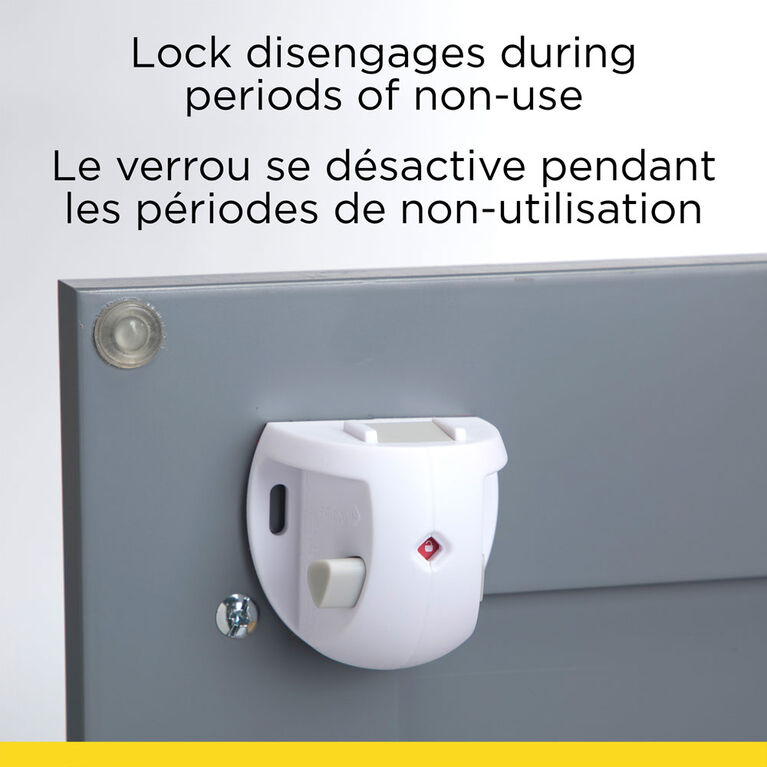 Safety 1st - Kit de verrous magnétiques adhésifs de 3 pces