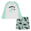 Hurley UPF 50+ Shark Frenzy Raglan Swim Set - Green - Size - 24M