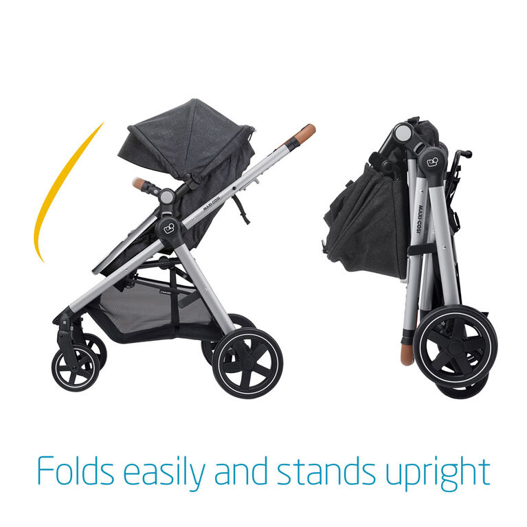 Zelia Max 5 In 1 Travel System - Nomad Black