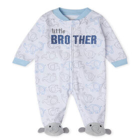 Koala Baby Interlock pour Dormir et Jouer couleur  bleu céruléen lavé