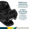 Siège d’auto transformable Tout-En-Un Grow and Go- Noir débossé