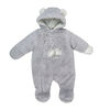 Combinaison en fausse fourrure Winnie the Pooh de Disney - Gris, 6-12 mois