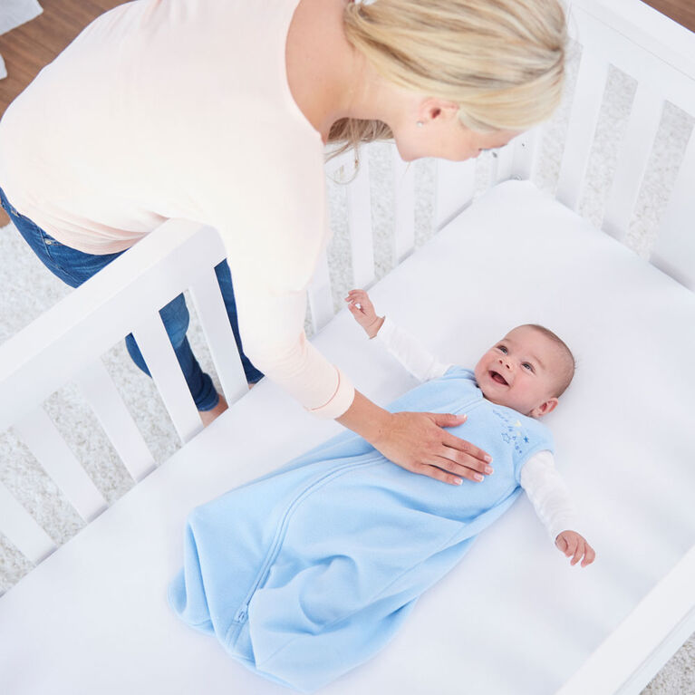 Gigoteuse HALO SleepSack - Micro Polaire - Bleu Petit 0-6 Mois
